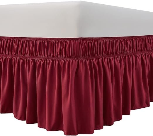 Decor Dust Ruffled Bed Skirt 1 – Piece with Drop Length